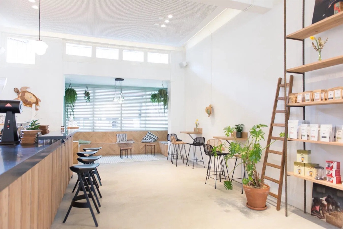 Interior of Bocca Espressobar