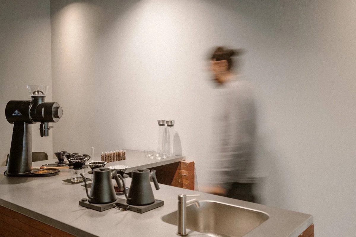 Interior of Elevate Coffee Lab
