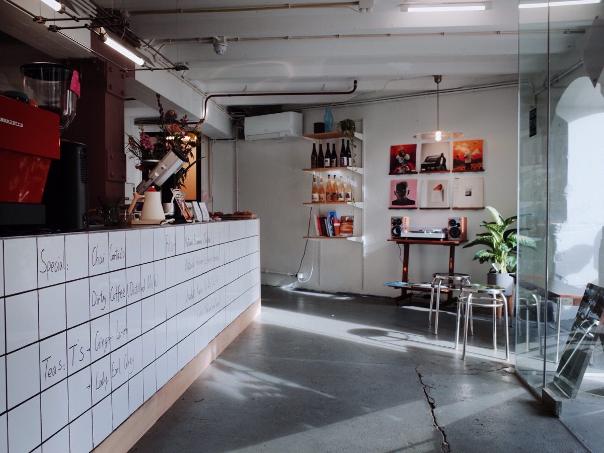 Interior of Fufu Coffee Studio