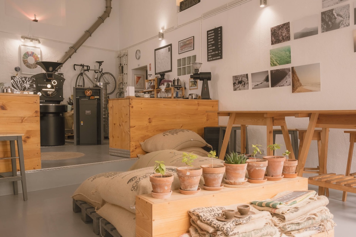 Space of Olisipo Coffee Roasters