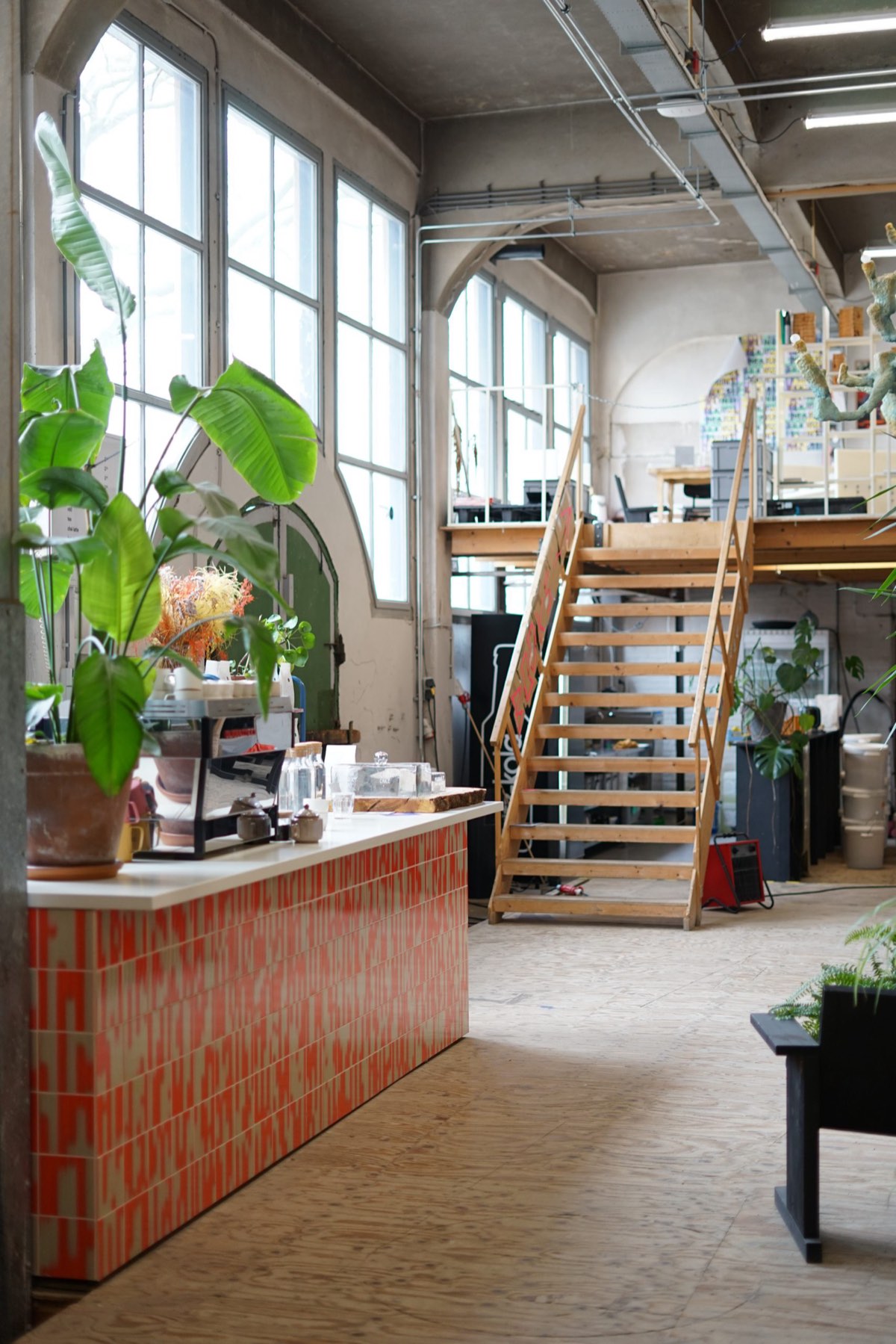 Interior of Schot Coffee Roasters
