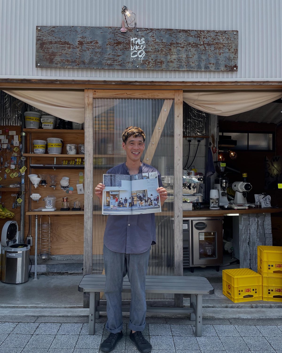 Exterior of TASUKU COFFEE